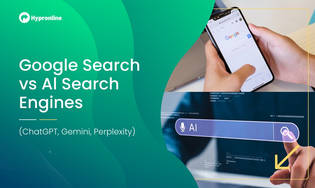 Google Search vs AI Search Engines (ChatGPT, Gemini, Perplexity)